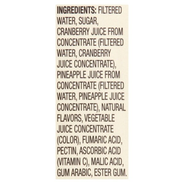 Cranberry Pineapple Juice Cocktail, 64 fl oz (Shelf Stable)