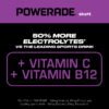 POWERADE Grape Electrolyte Sports Drink Bottles, 20 fl oz, 8 Pack