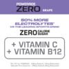 POWERADE Zero Sugar Grape Electrolyte Sports Drink Bottles, 20 fl oz, 8 Pack