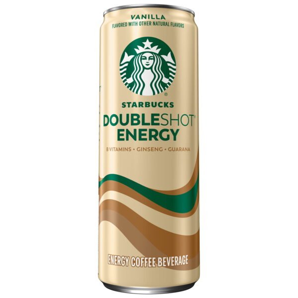 7c31d1d1-e72a-4aa2-99b1-db76a64593e6.2337c497efd43dfb182361f3674c8dea.jpeg Starbucks Doubleshot Energy Vanilla Coffee Energy Drink, 11 oz, 4 pack Cans