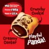 Meiji Hello Panda Chocolate Crème Cookies, Bite-Sized Kids Snack, 7oz Resealable Pouch