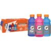 Gatorade Thirst Quencher Electrolyte Sports Drink, Grape, Strawberry and Berry, 12 fl oz, 18 Count Bottle