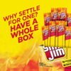 Slim Jim Smoked Jerky Meat Snack Sticks, Original Flavor, 6g Protein Per Serving, Halloween Snacks, 0.28 oz. (26-Count)