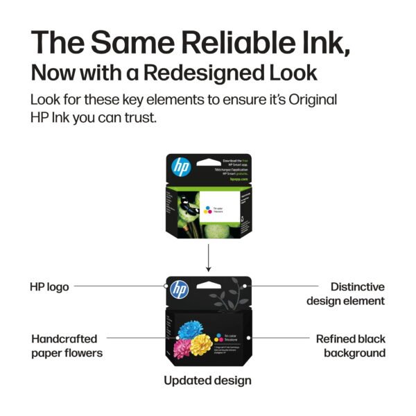 HP 67 Clr/Blk Original Ink Crtg 2-Pk