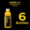 vitaminwater Energy Tropical Citrus Flavored Water Beverage Bottles, 16.9 fl oz, 6 Pack