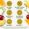 Del Monte No Sugar Added Fruit Cup Snacks Snacks, 4 oz Cup (Pack of 12)