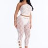 Seraphina Lace Bow Trim Legging