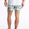 Tropical Palms Swim Trunk 4″