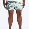 Tropical Palms Swim Trunk 4″