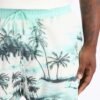 Tropical Palms Swim Trunk 4″