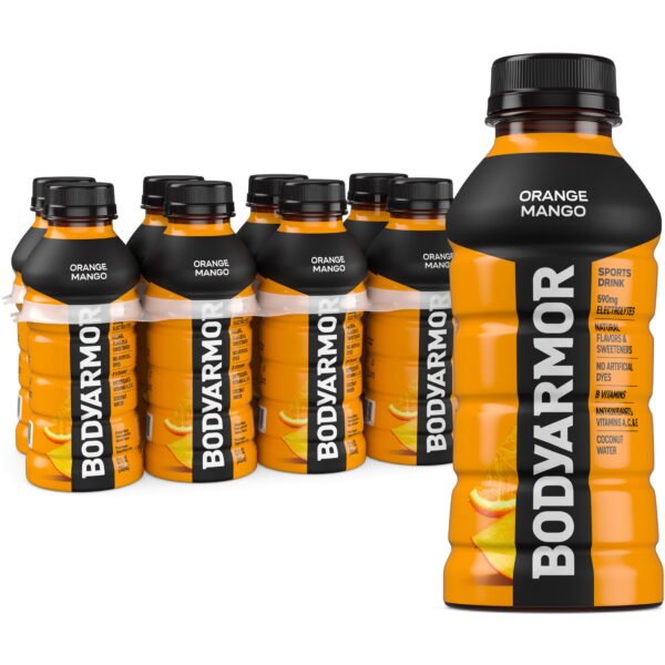 BODYARMOR-Orange-Mango-Electrolyte-Sports-Drink-Bottles-12-fl-oz-8-pack_cc5a3004-431e-4513-a839-3c89a30f0633.f119dfb9045037af570bebd1af7ca745.jpeg BODYARMOR Orange Mango Electrolyte Sports Drink Bottles, 12 fl oz, 8 pack