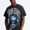 Broken Hearts Club Vintage Oversized Short Sleeve Tee