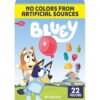 Bluey Fruit Flavored Snacks, Fun Halloween Treats for Kids (22 Pouches)