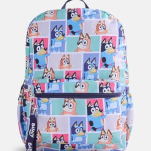 Bluey Unisex 17" Let's Have Fun Backpack, Blue