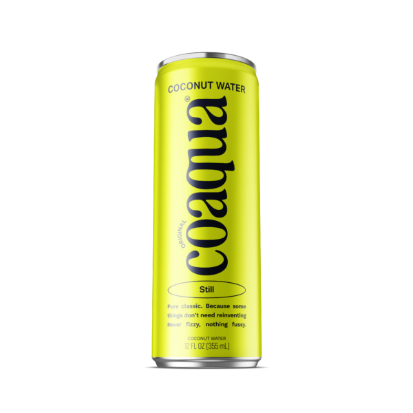 Coaqua Still Coconut Water can Coaqua Original Still Coconut Water 12 fl oz can