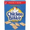 CHICKEN IN A BISKIT Original Baked Snack Crackers, Lunch Snacks, Family Size, 12 oz