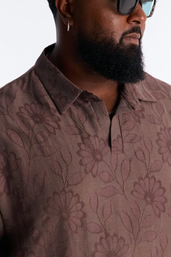 Floral Gallery Johnny Collar Polo