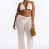 Sunset Crochet 3 Piece Pant Set