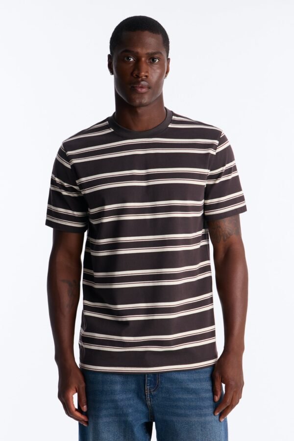 Casey Stripe Crewneck Tee