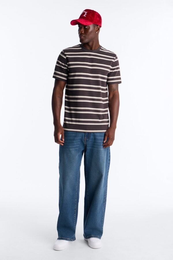 Casey Stripe Crewneck Tee