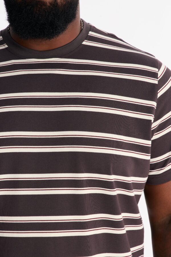 Casey Stripe Crewneck Tee