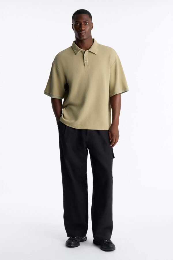 Classic Waffle Textured Polo