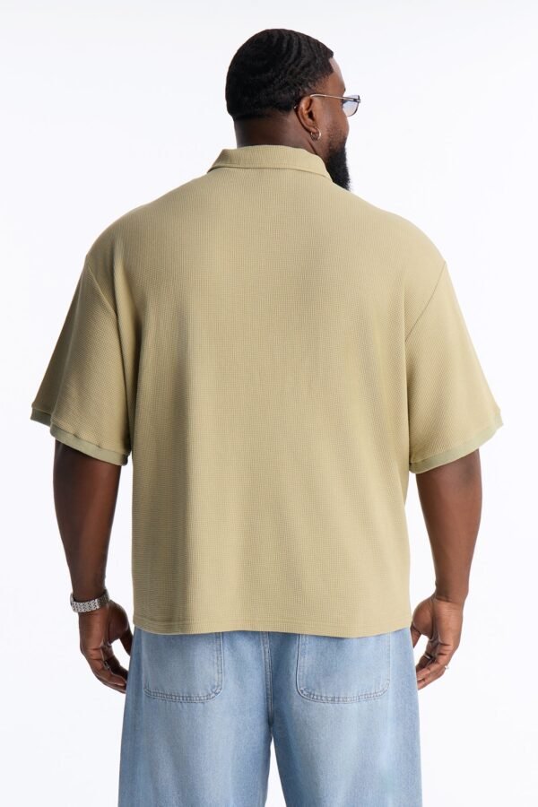 Classic Waffle Textured Polo