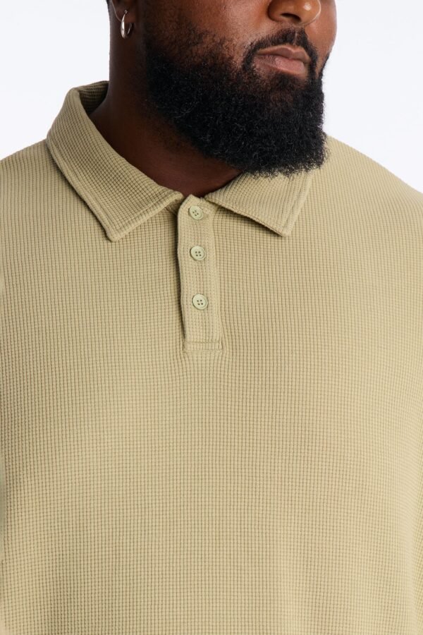 Classic Waffle Textured Polo