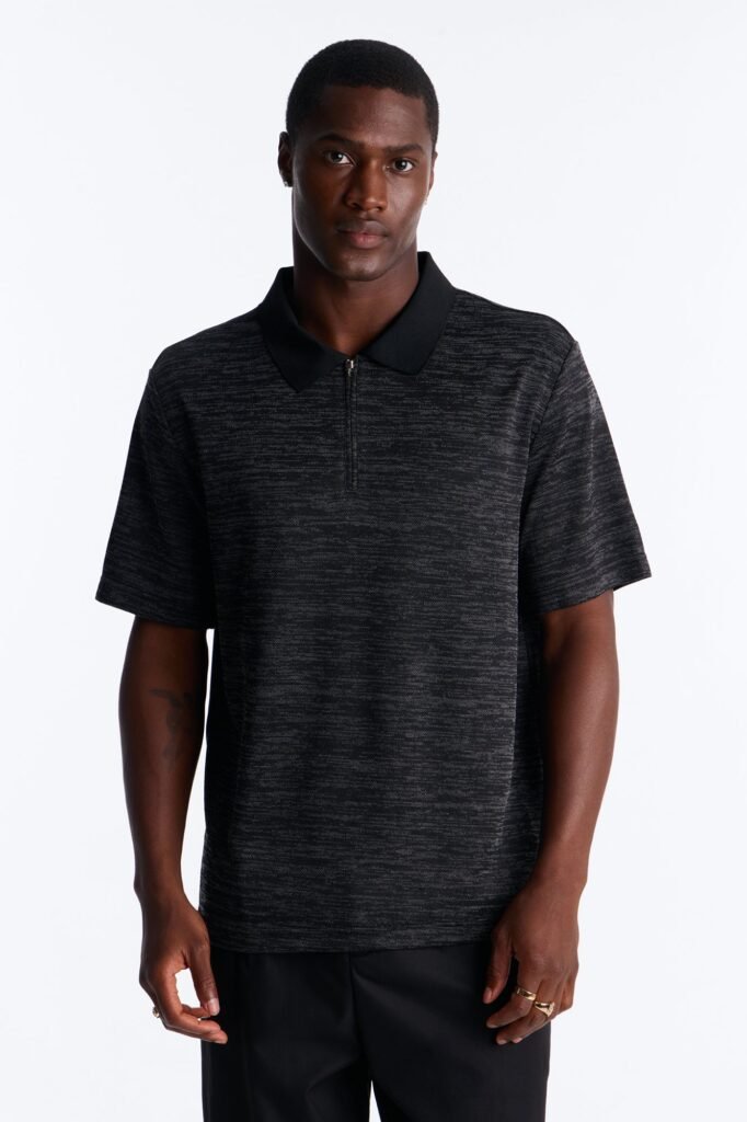 Modern Quarter Zip Polo