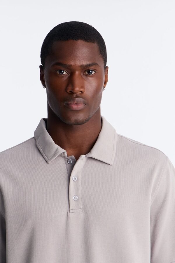 Classic Ribbed Clean Finish Polo