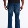 Stacked Skinny Flare Slit Dare Me Distressed Jean