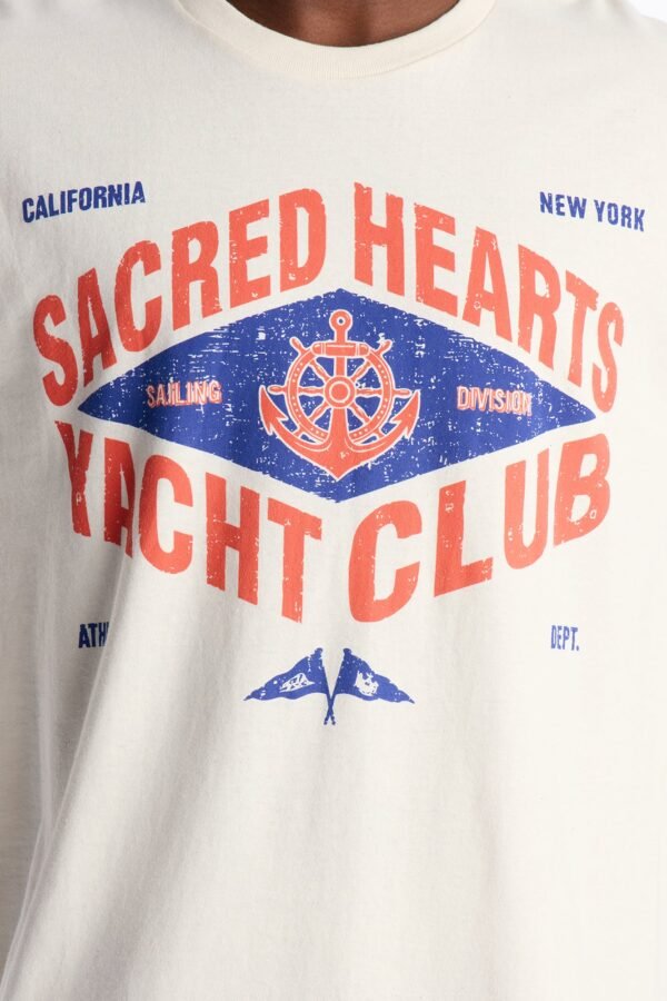 Sacred Hearts Yacht Club Oversized Short Sleeve Tee