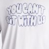 You Cant Sit With Us Oversized Short Sleeve Tee