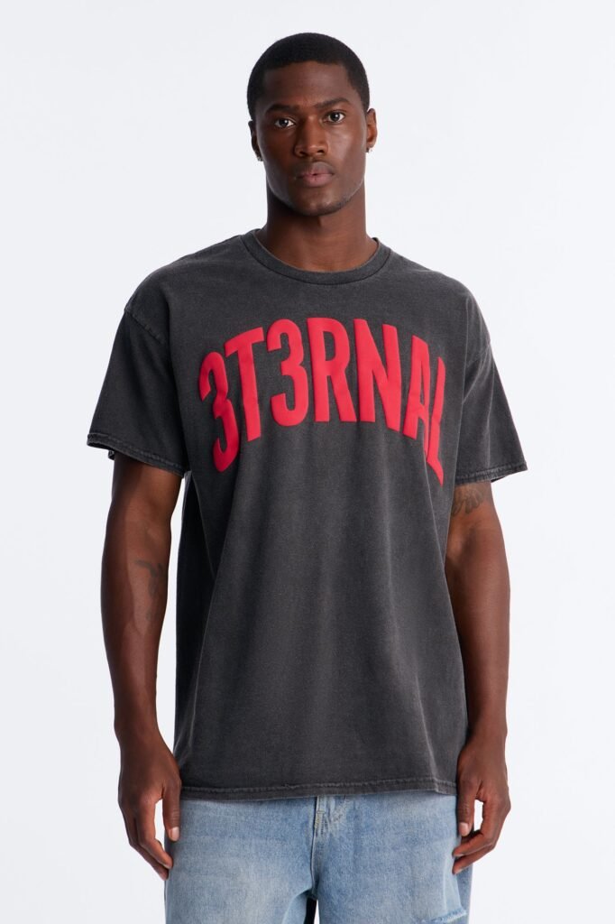 Eternal Life Vintage Oversized Short Sleeve Tee