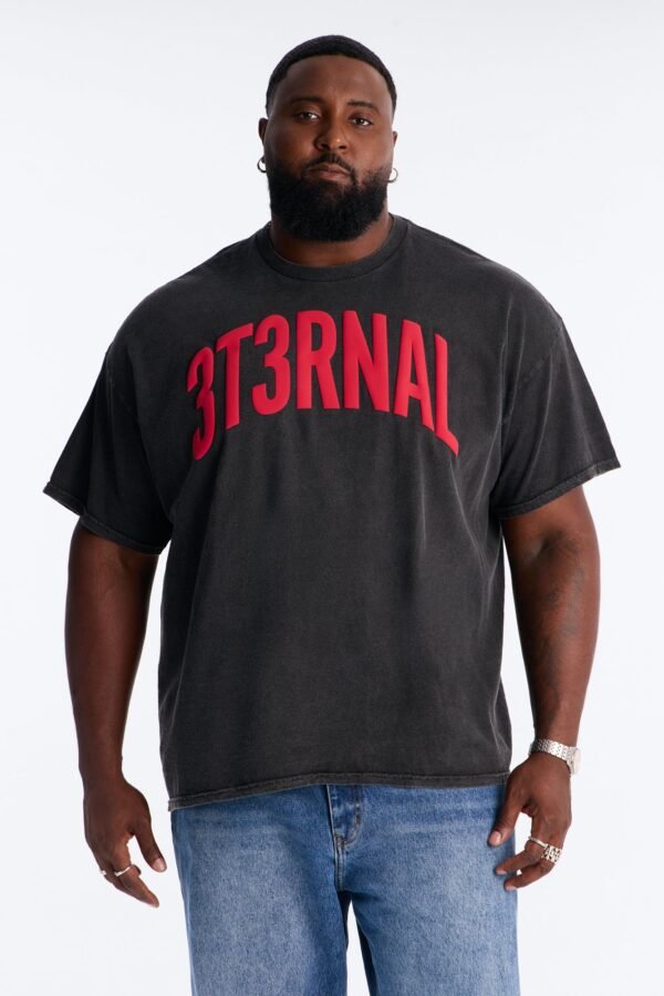 Eternal Life Vintage Oversized Short Sleeve Tee