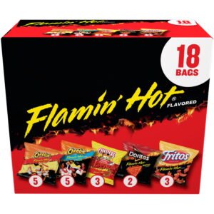 Frito-Lay-Flamin-Hot-Mix-Variety-Pack-Snack-Chips-18-Count-Multipack_a5276ee9-0bae-4fa0-9e87-548947604738.f4f1433104e0b9efeffef9f3994b6dd5.jpeg Frito-Lay Flamin' Hot Mix Variety pack Snack Chips, 18 Count Multipack