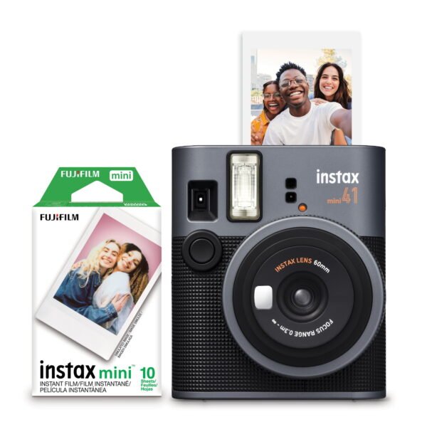 Fujifilm Instax Mini 41 Instant Camera with Bonus 10 Pack of Film (Value Pack)
