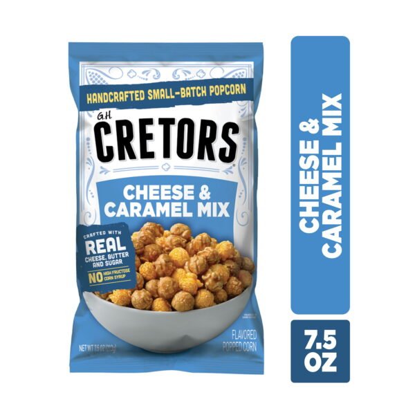 G-H-Cretors-Handcrafted-Small-Batch-Cheese-Caramel-Popcorn-Mix-7-5-oz-Gluten-Free-Snack_cd04e37b-97ab-4d9f-bb12-fd111e346e95.be1a5c5e9c21a2d2abd83f5ead7cb32b.jpeg G.H. Cretors Handcrafted Small-Batch Cheese & Caramel Popcorn Mix, 7.5 oz, Gluten-Free Snack