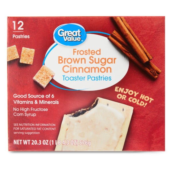 Frosted Brown Sugar Cinnamon Toaster Pastries, 20.3 oz, 12 Count
