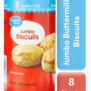 Jumbo Buttermilk Biscuits, 16 oz, 8 Count