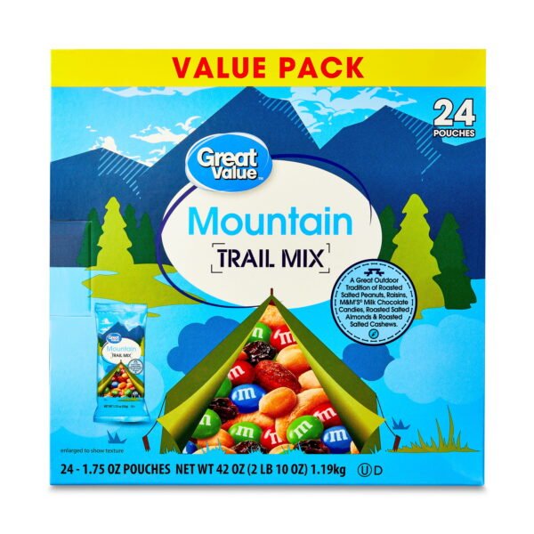 Great-Value-Mountain-Trail-Mix-1-75-oz-24-Count_41f74b42-7b5c-4311-9106-bd3d462e4c08.0c705c13f5f33f3f97c7d0eea2dbbaa8.jpeg Mountain Trail Mix, 1.75 oz, 24 Count