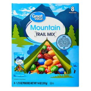 Great-Value-Mountain-Trail-Mix-1-75-oz-8-Count_9f469e25-edba-4631-96b7-283569ebae0a.24b060bbd7d801bade6d34e78caf3b74.jpeg Mountain Trail Mix, 1.75 oz, 8 Count