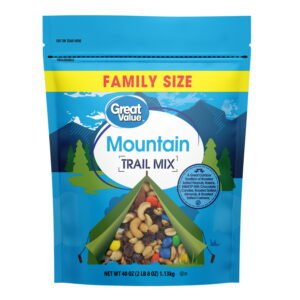 Great-Value-Mountain-Trail-Mix-Family-Size-40-oz_0377f4fd-86ae-4c58-98a9-82d915e6056d.b54956fef5f407b777bc448e788bee69.jpeg Mountain Trail Mix, Family Size, 40 oz