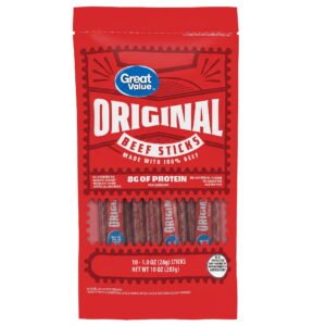 Great-Value-Original-Beef-Sticks-10-oz-10-Count_e69206ff-770a-4c67-8cd4-4410e8f22b80.5967215410f708912326796117087a37.jpeg Original Beef Sticks, 10 oz, 10 Count