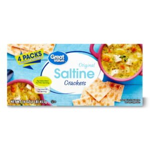 Great-Value-Saltine-Crackers-16-oz-4-Count_36271de0-06c8-4d63-8a0b-2f24a8eafd24.9bba47fc2a318c5a63c7f1a8042af8a4.jpeg Saltine Crackers, 16 oz, 4 Count