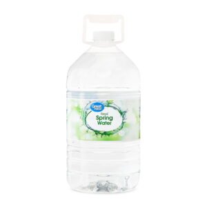 Natural Spring Water, PET 1 Gallon bottle