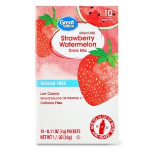 Sugar-Free Strawberry Watermelon Powdered Drink Mix, 0.11 oz, 10 Packets