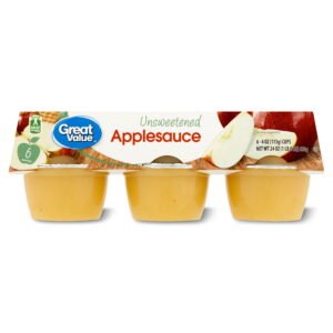 Great-Value-Unsweetened-Applesauce-4-oz-6-Count_ea4a6584-2c1e-4185-92d4-132dc6f617a4.3b107c45851055305dd4278b952b0b78.jpeg Unsweetened Applesauce, 4 oz, 6 Count