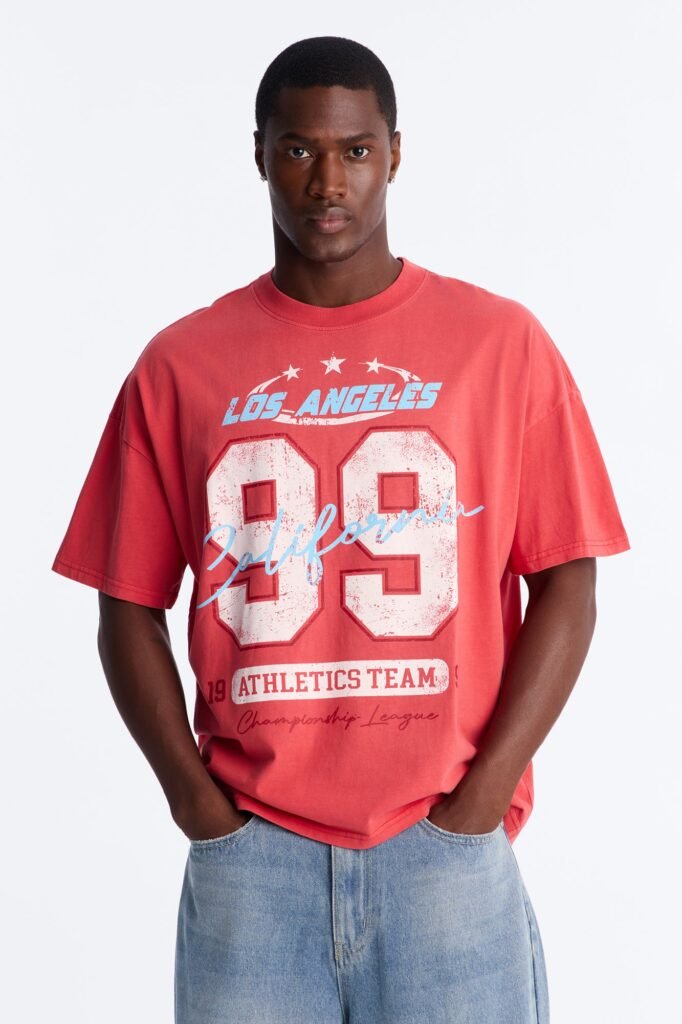 LA Athletics Team 99 Oversized Short Sleeve Tee