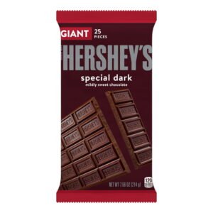 Hershey-s-Special-Dark-Mildly-Sweet-Chocolate-Giant-Candy-Bar-7-56-oz-25-Pieces_9bb26c4b-dcb2-4933-9848-d1af1164bf43.5b63d8531e29f669f2e4839fe5f0efae.jpeg Hershey's Special Dark Mildly Sweet Chocolate Giant Candy, Bar 7.56 oz, 25 Pieces